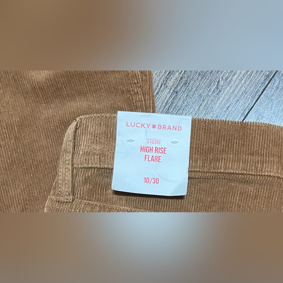 Lucky Brand Corduroy Woman’s Flare Pants - 10/30R - Picture 6 of 7